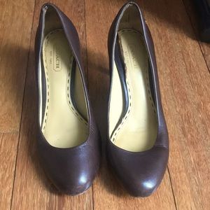 Brown Coach heels